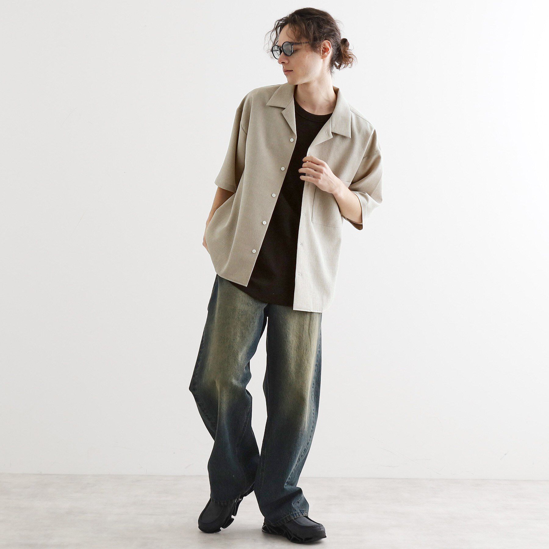 tk.TAKEO KIKUCHI「◆【セットアップ対応】テッククレープシャツ」|シャツ・ブラウス|