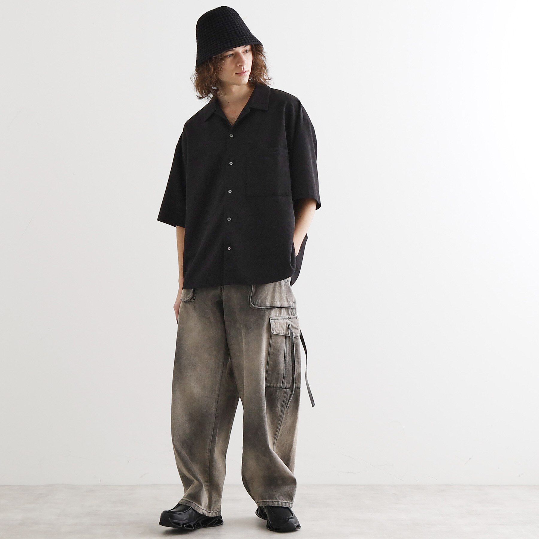 tk.TAKEO KIKUCHI「◆【セットアップ対応】テッククレープシャツ」|シャツ・ブラウス|