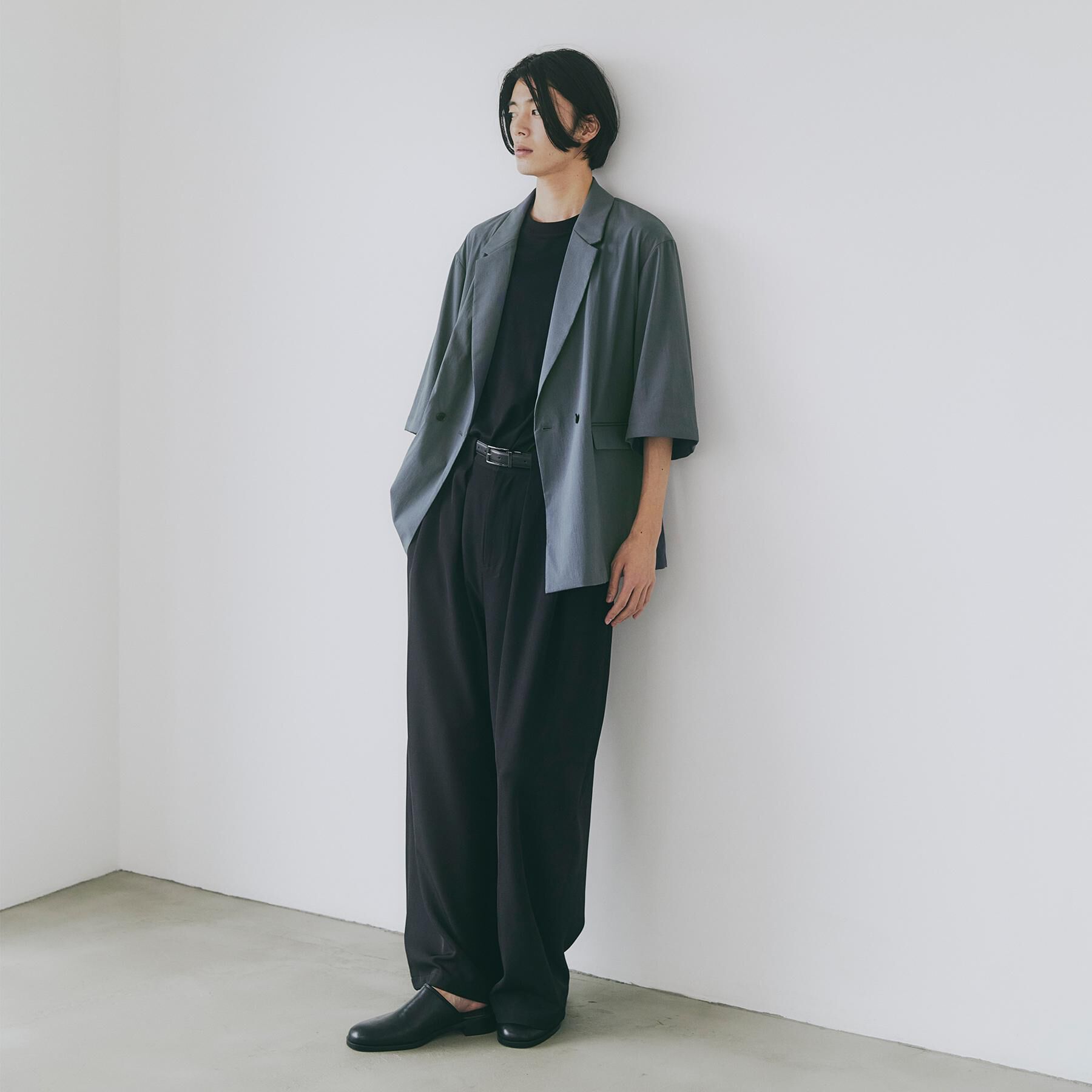 tk.TAKEO KIKUCHI「【接触冷感／UVCUT／セットアップ対応可】COOL PLAY5部袖ジャケット」|テーラードジャケット|