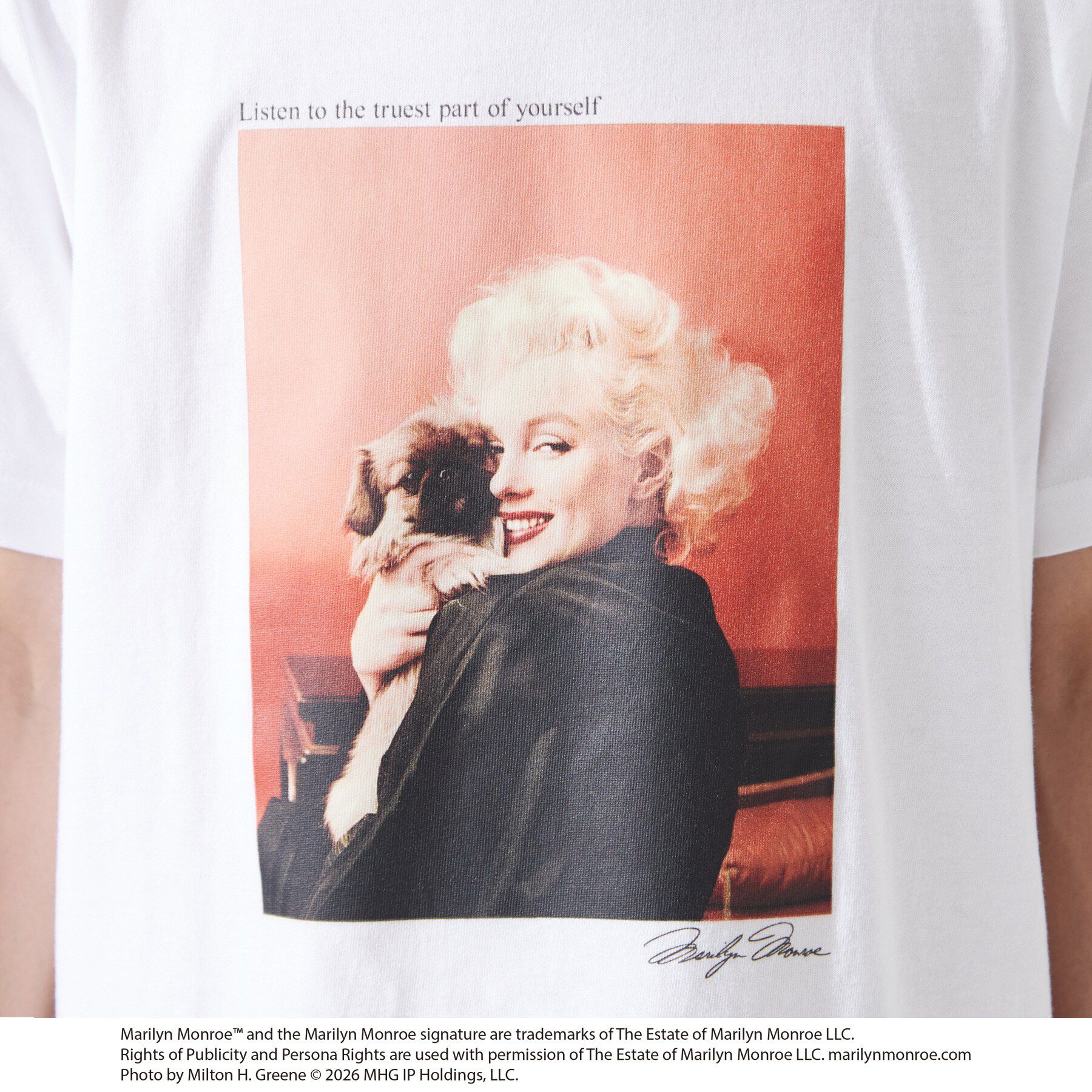 THE SHOP TK「別注マリリン・モンロー / グラフィック半袖Tシャツ」|Tシャツ・カットソー|