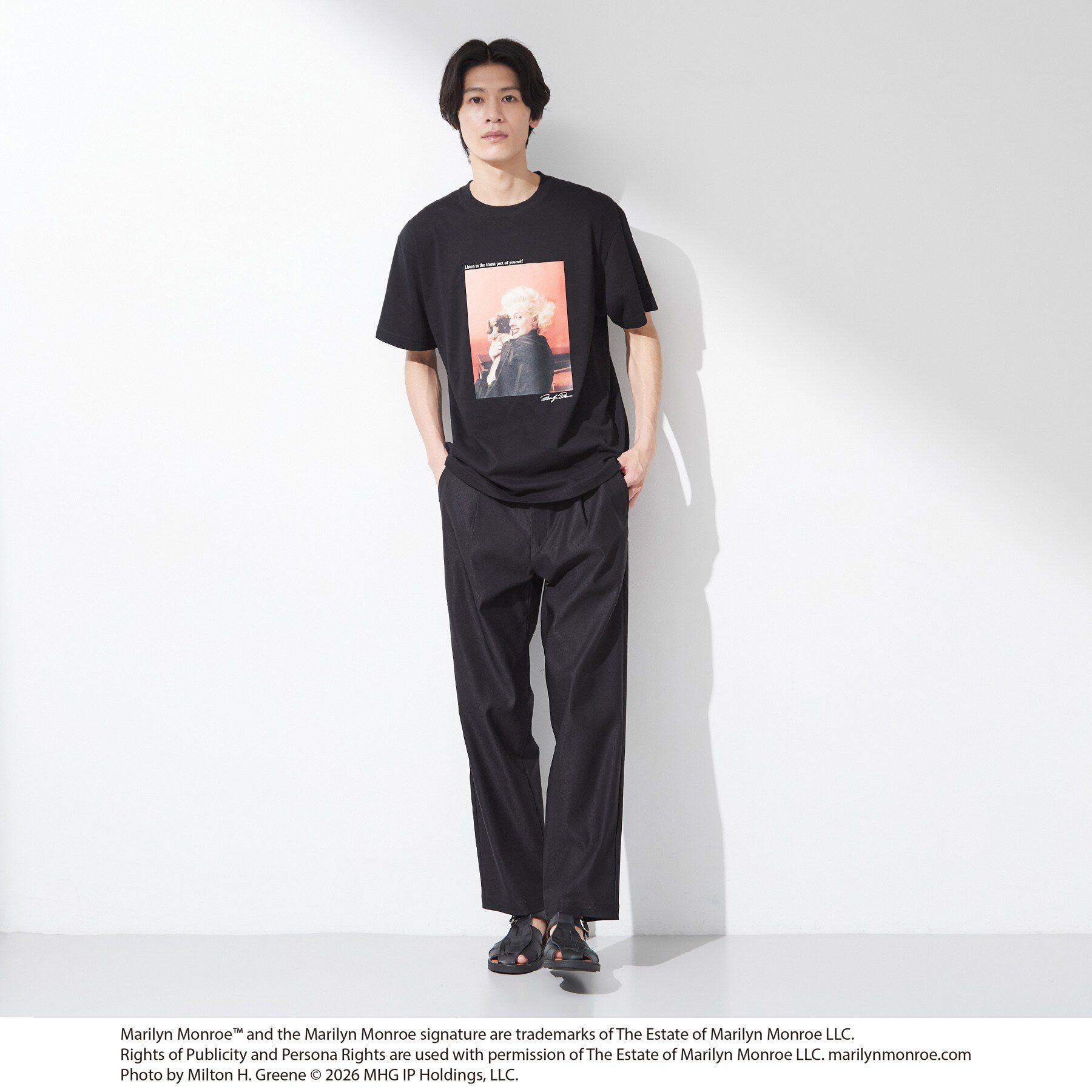 THE SHOP TK「別注マリリン・モンロー / グラフィック半袖Tシャツ」|Tシャツ・カットソー|