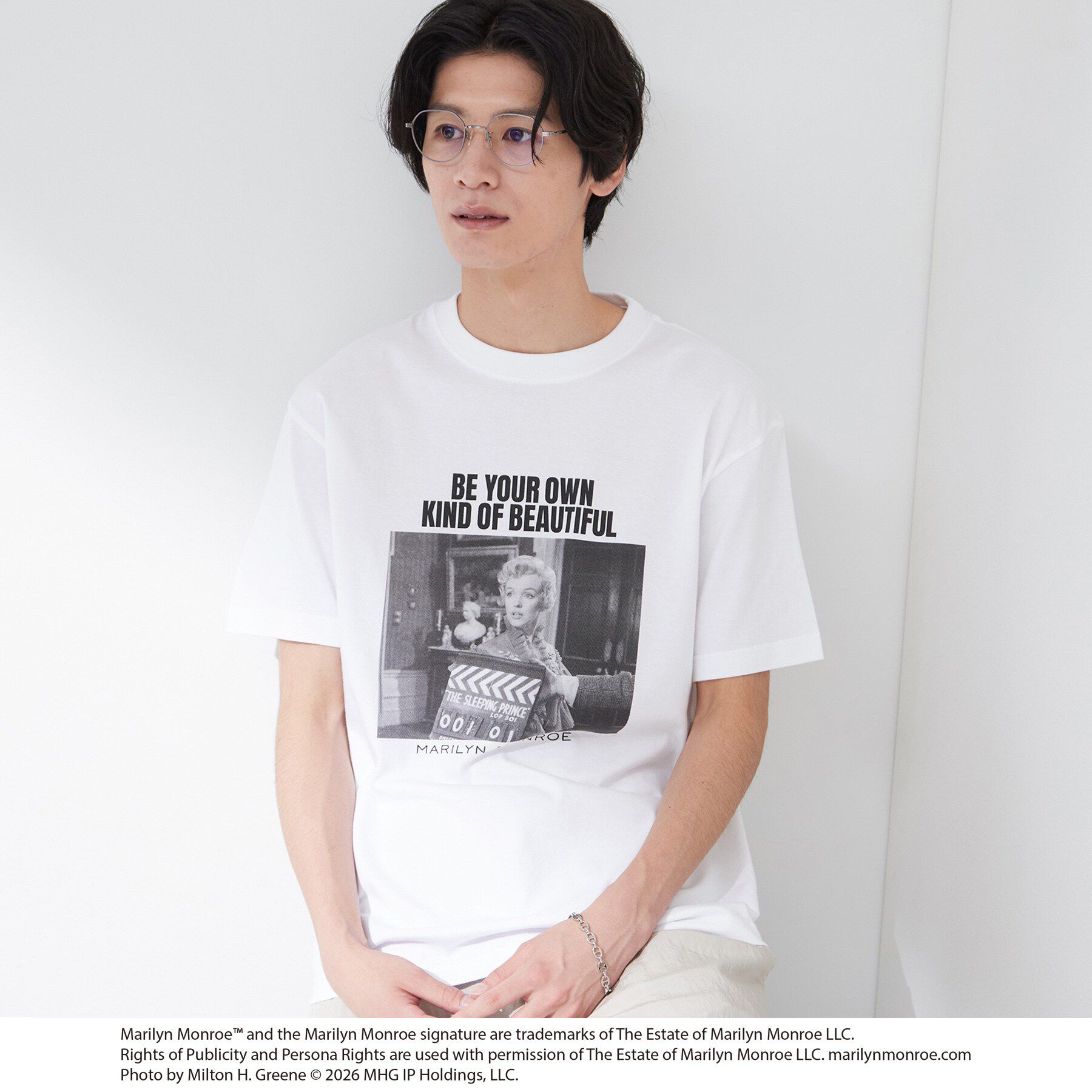 THE SHOP TK「別注マリリン・モンロー / グラフィック半袖Tシャツ」|Tシャツ・カットソー|