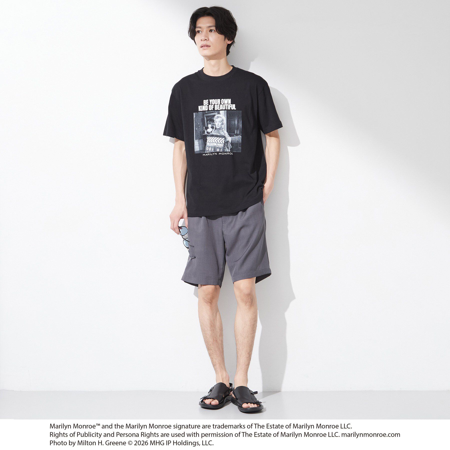 THE SHOP TK「別注マリリン・モンロー / グラフィック半袖Tシャツ」|Tシャツ・カットソー|