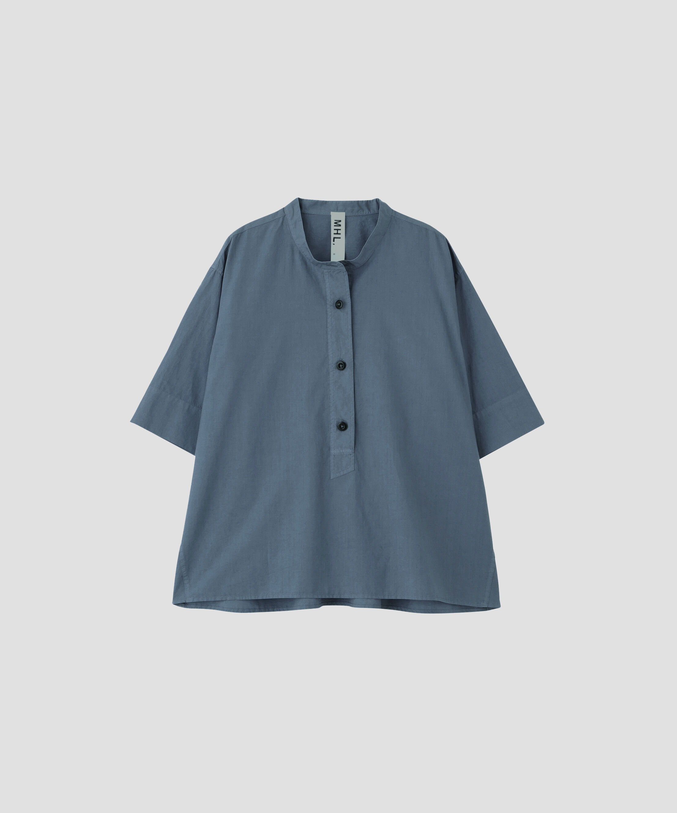 MHL.「COTTON RAMIE POPLIN SHIRT」|シャツ・ブラウス|