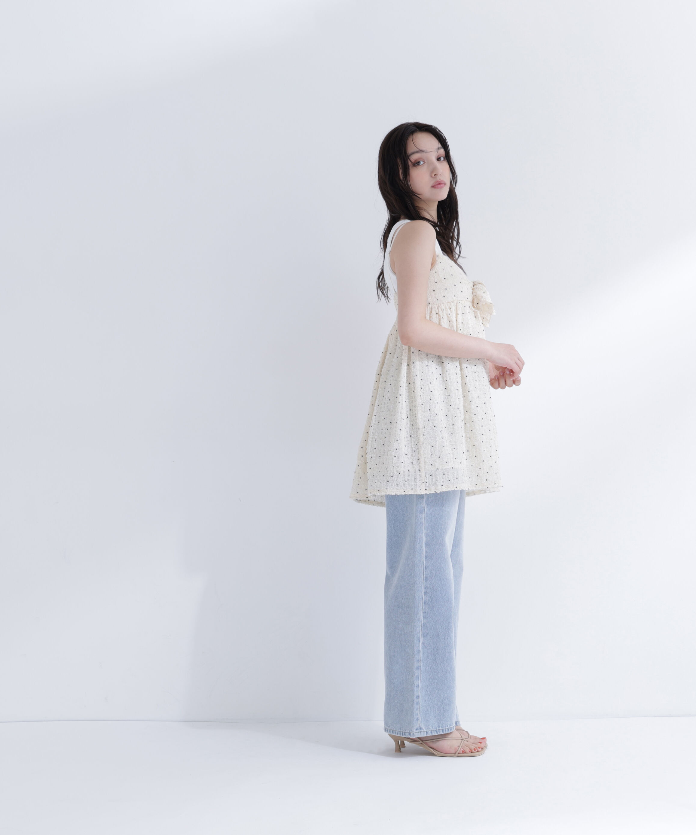  「＜sweet・Oggi.jp掲載＞ワイドストレートデニムパンツ」|その他|