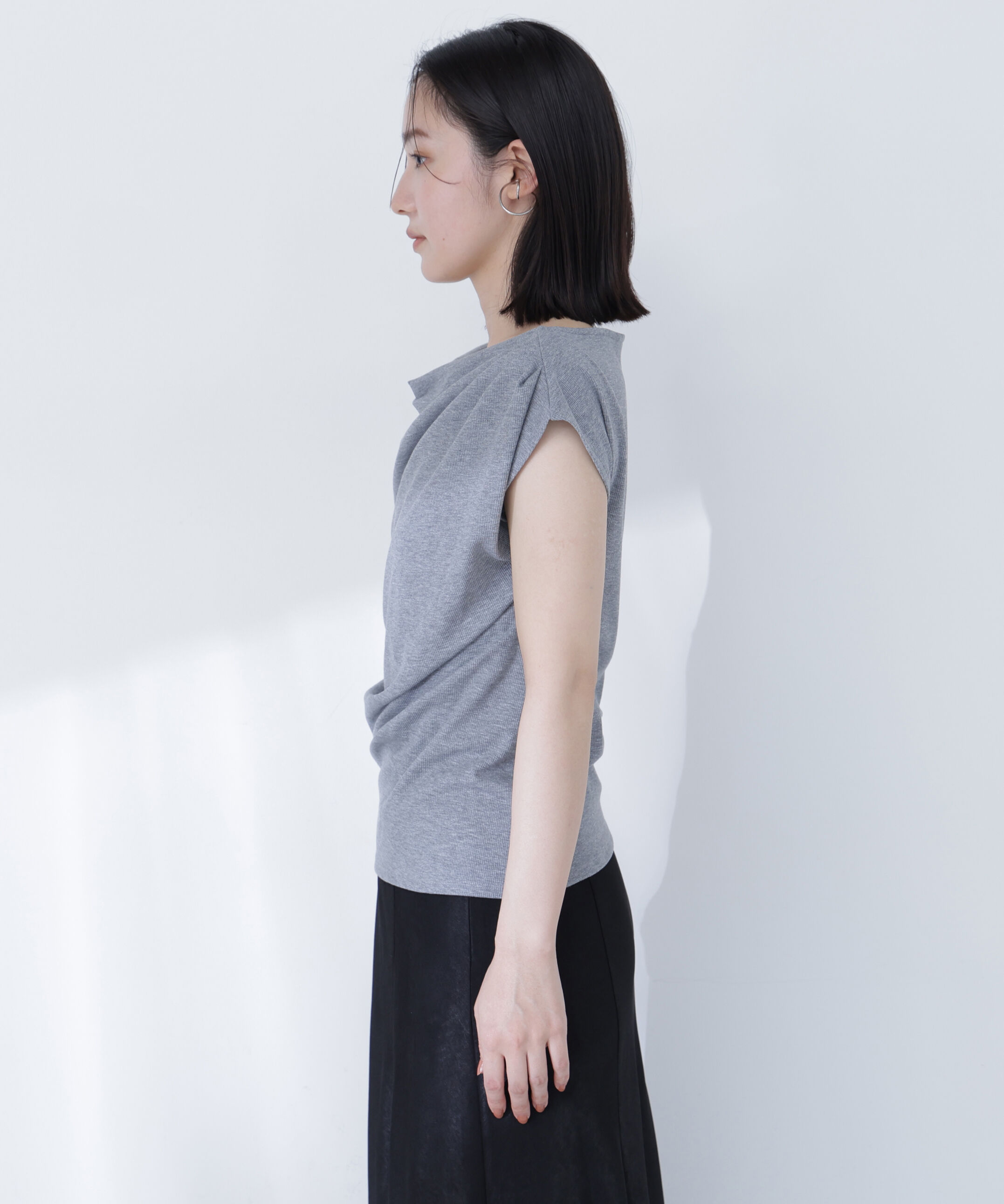  「ドレープカットソー」|Tシャツ・カットソー|