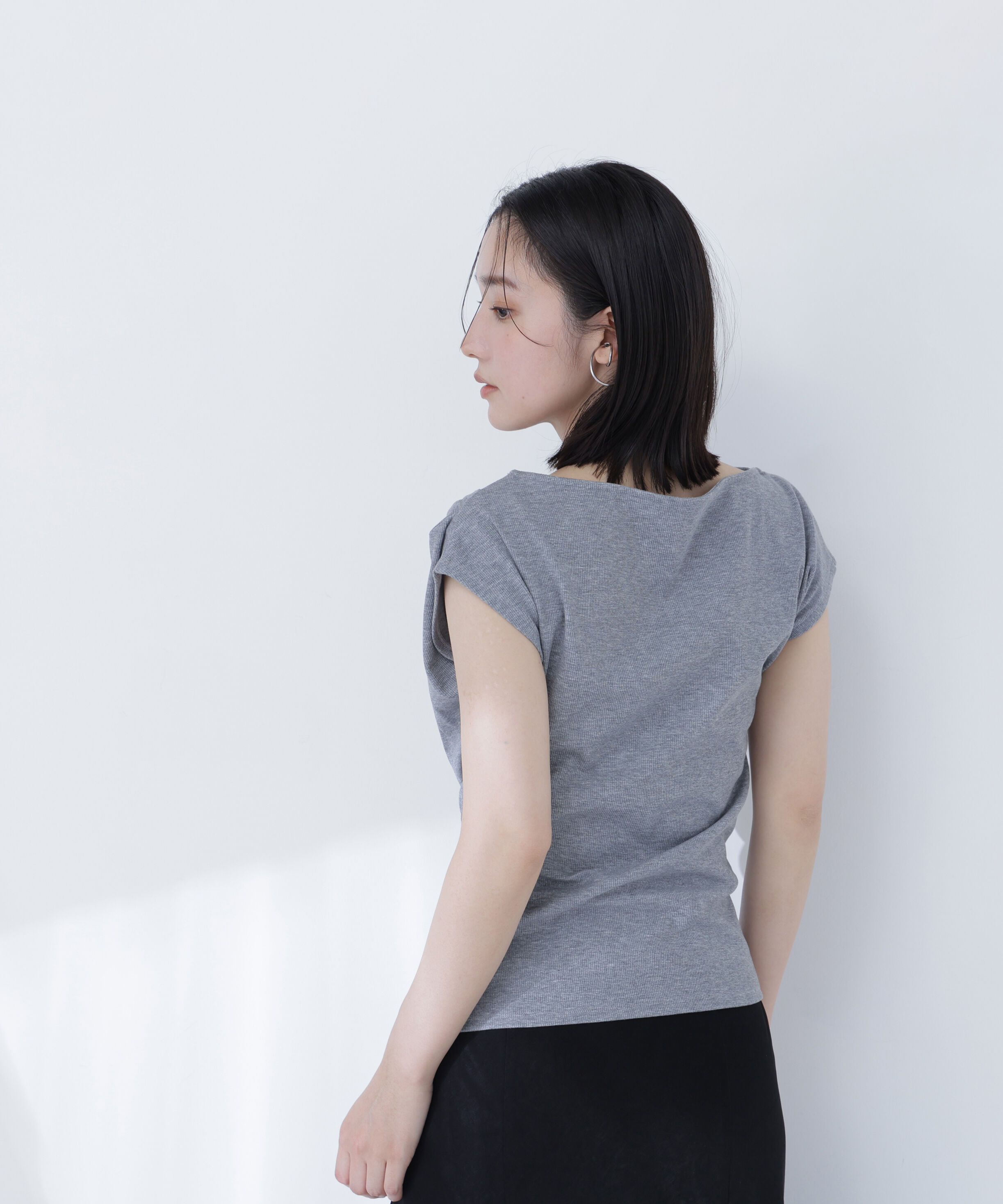  「ドレープカットソー」|Tシャツ・カットソー|