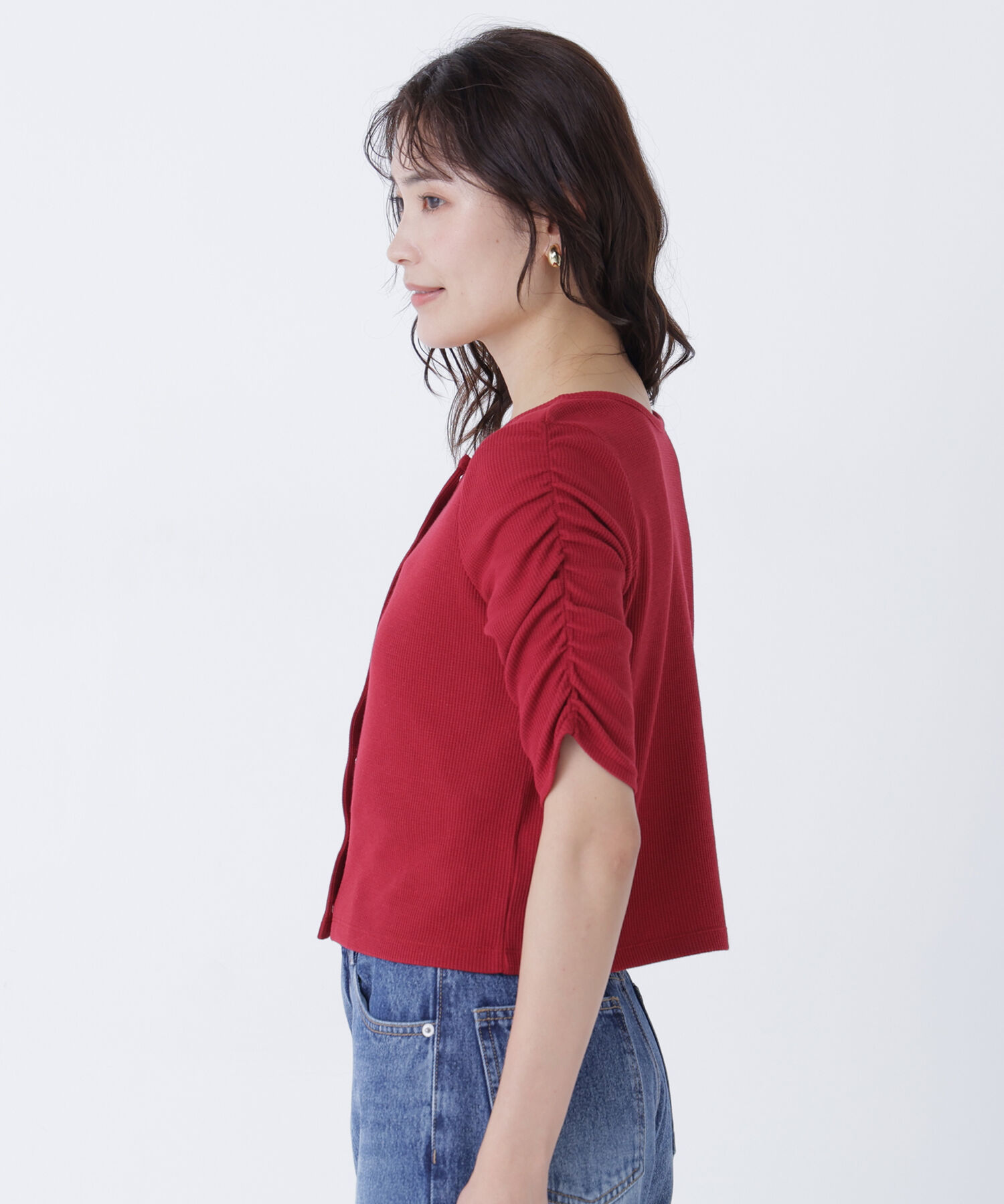  「前後２ＷＡＹカーディガン」|Tシャツ・カットソー|