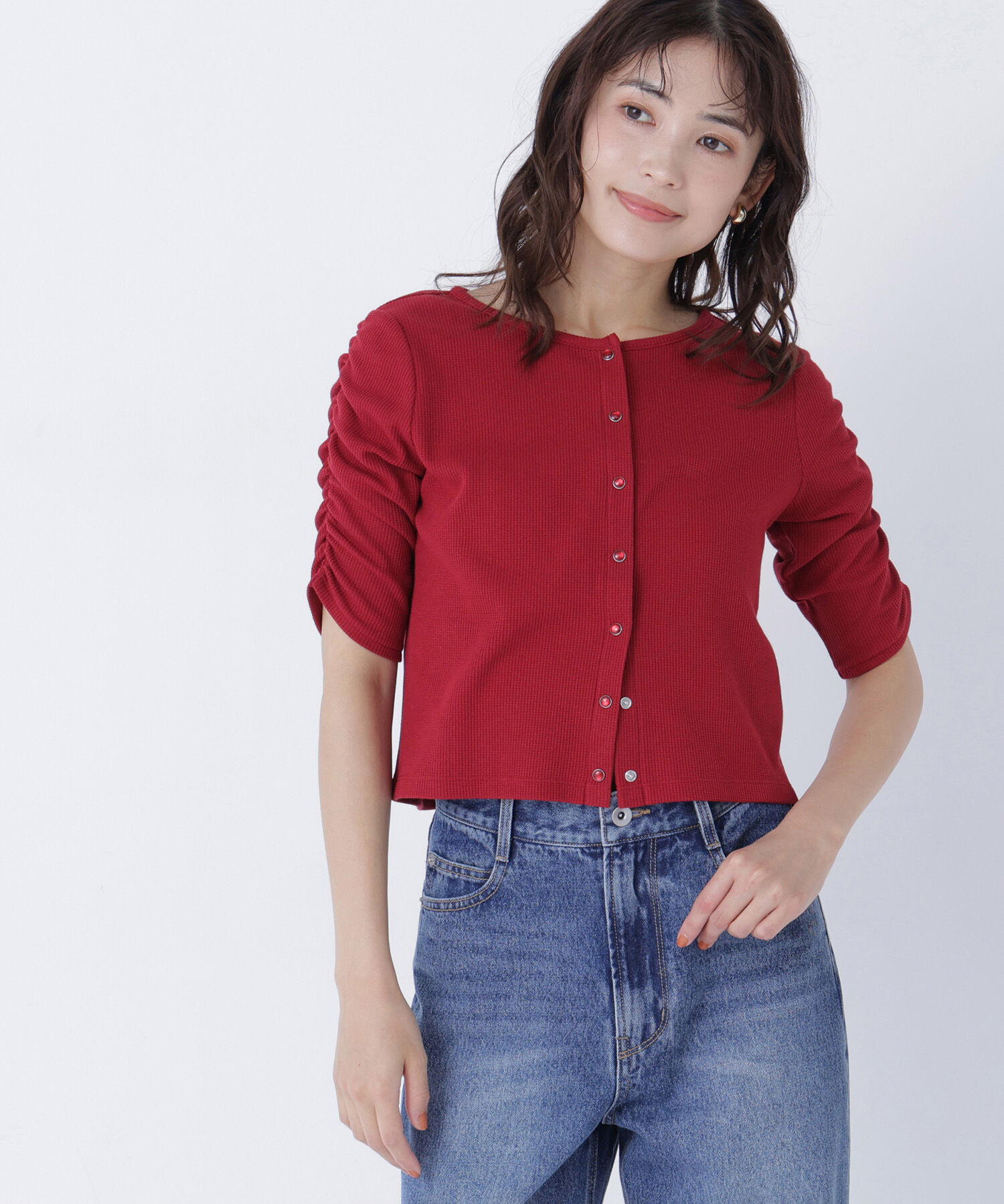  「前後２ＷＡＹカーディガン」|Tシャツ・カットソー|