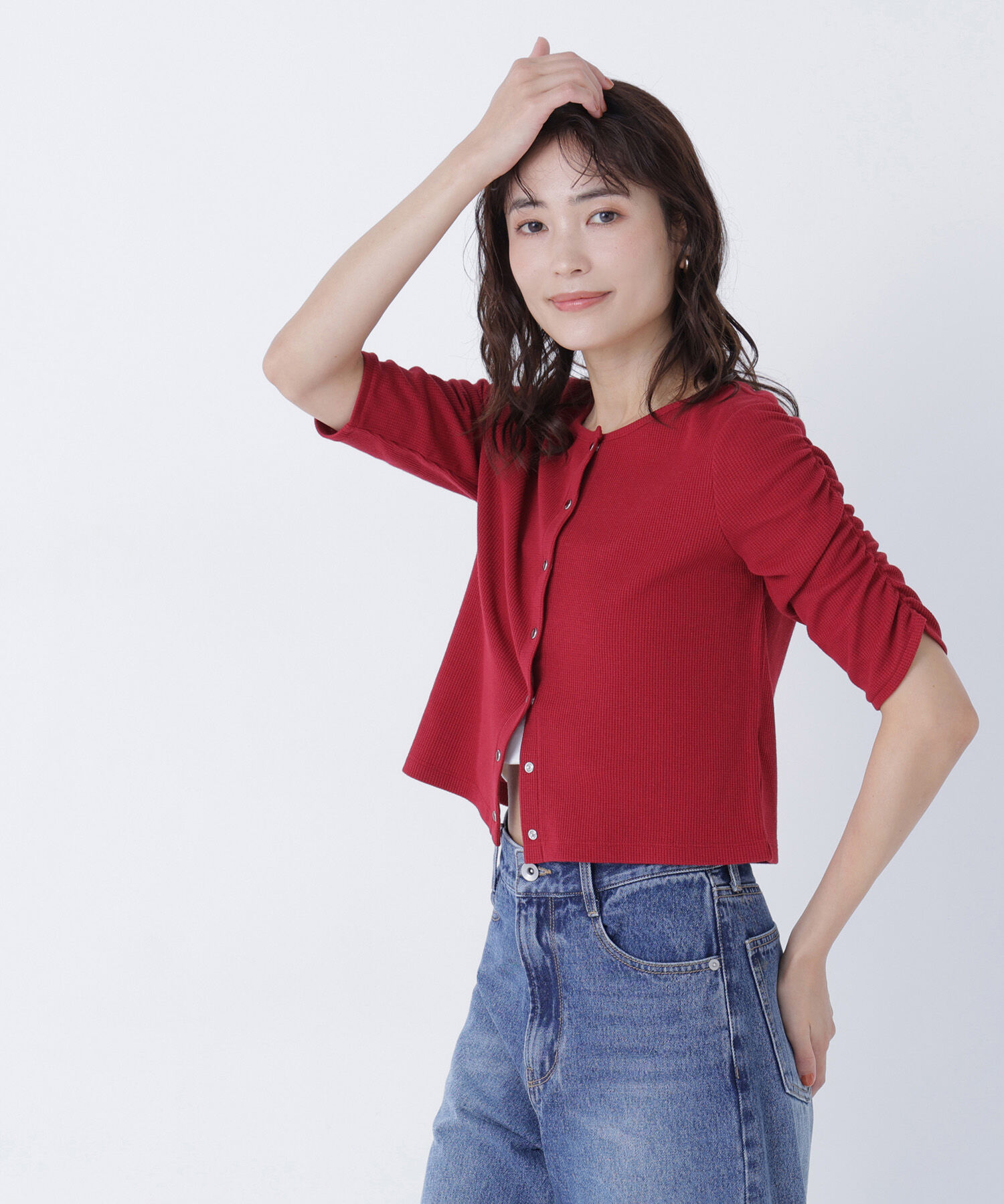  「前後２ＷＡＹカーディガン」|Tシャツ・カットソー|