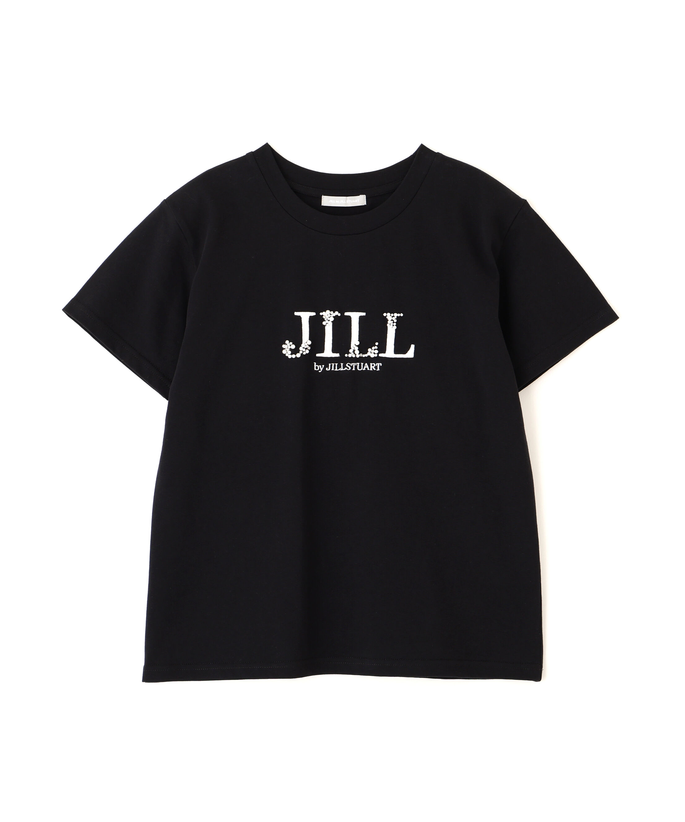  「オーガニックコットンビジューロゴTシャツ」|Tシャツ・カットソー|