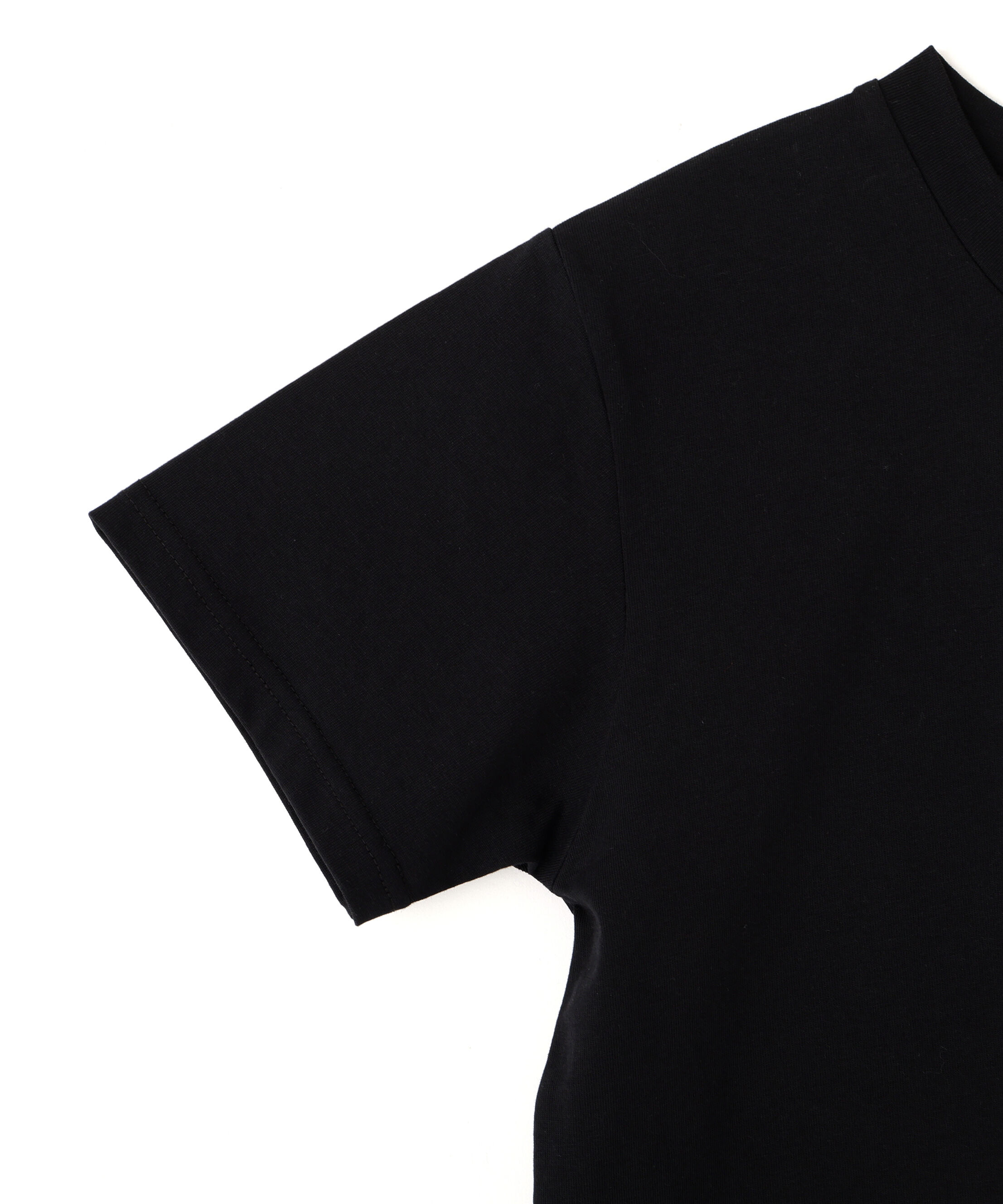  「オーガニックコットンビジューロゴTシャツ」|Tシャツ・カットソー|