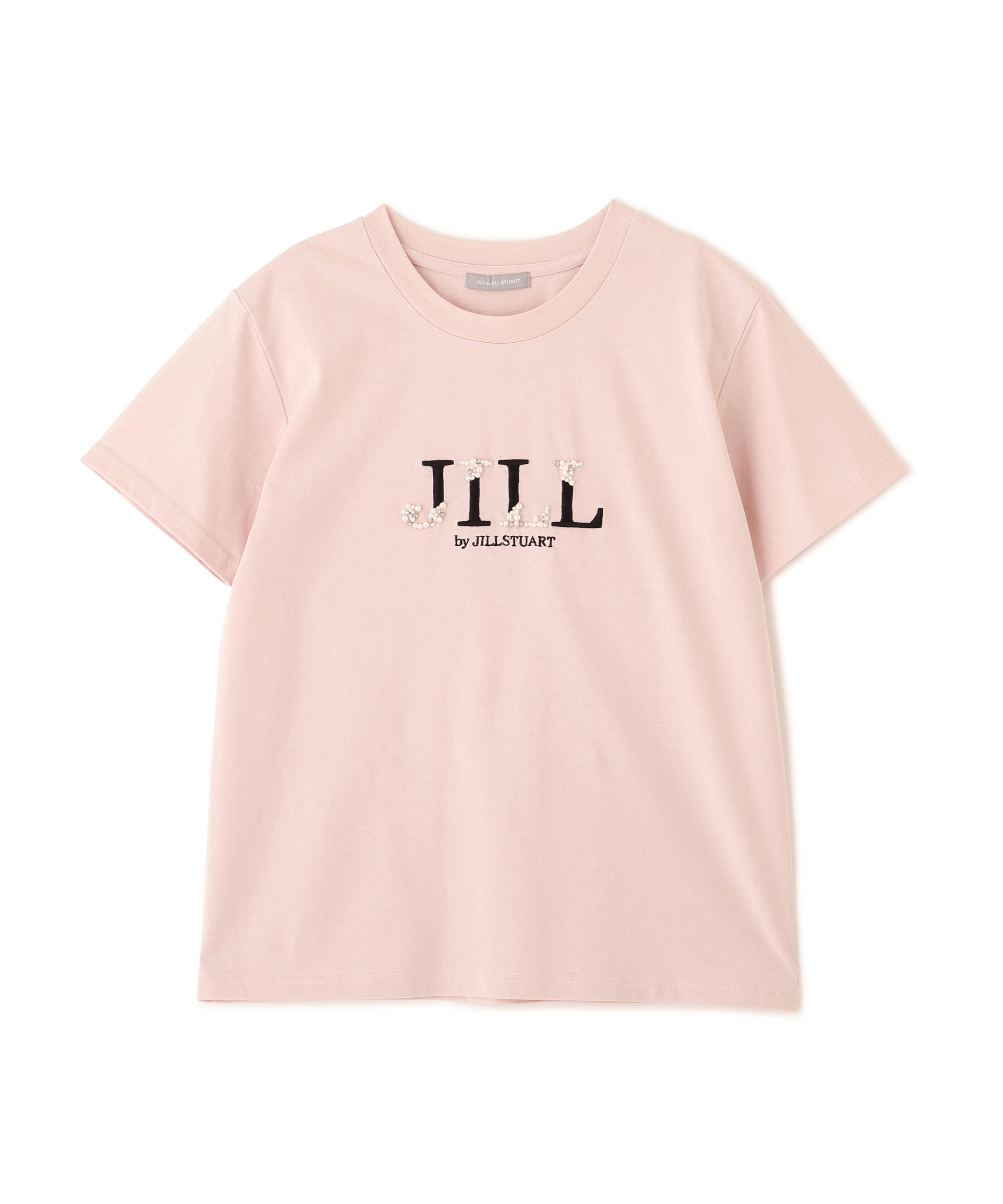  「オーガニックコットンビジューロゴTシャツ」|Tシャツ・カットソー|