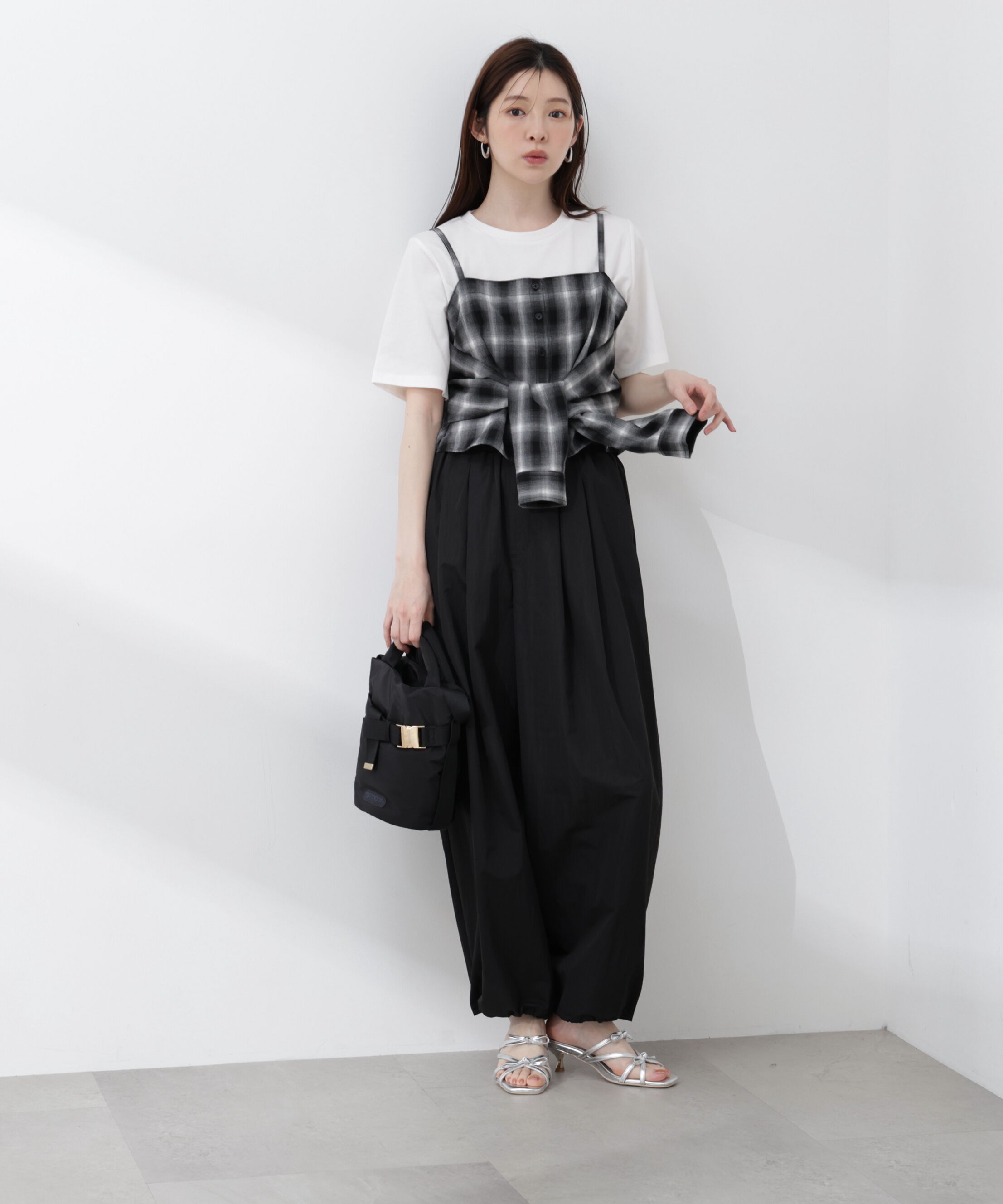 PROPORTION BODY DRESSING「〈a/mie〉シャツビスチェ 26SS」|シャツ・ブラウス|