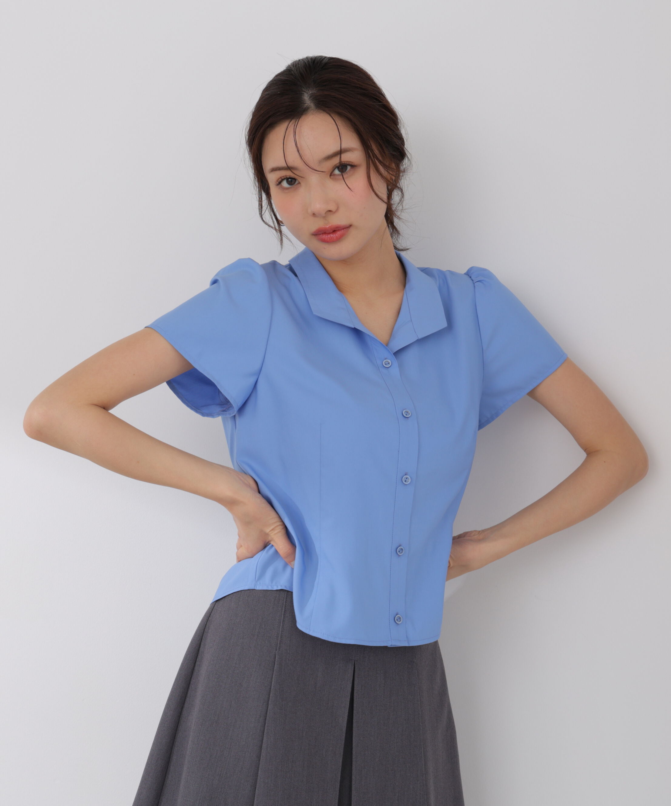 PROPORTION BODY DRESSING「コンパクトレディシャツ 26SS」|シャツ・ブラウス|
