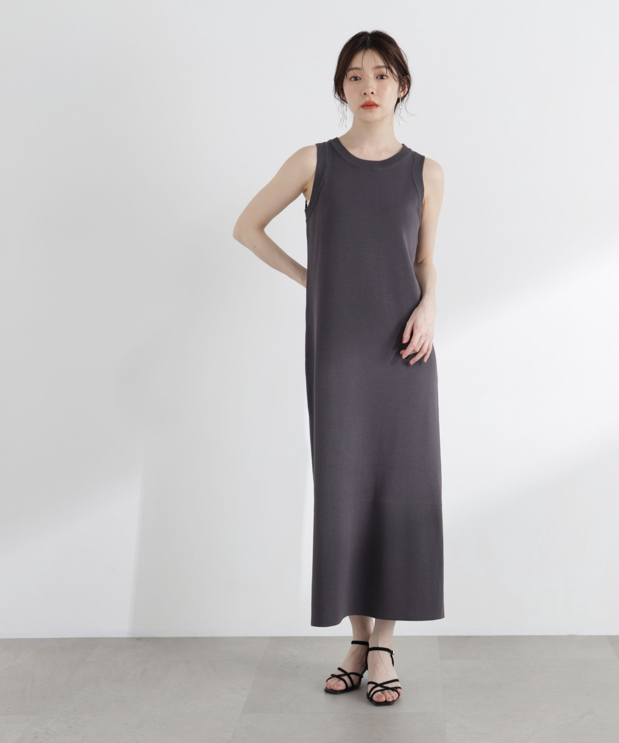 PROPORTION BODY DRESSING「＜中川紅葉さん着用＞ショートカーデレイヤードワンピース」|ワンピース|