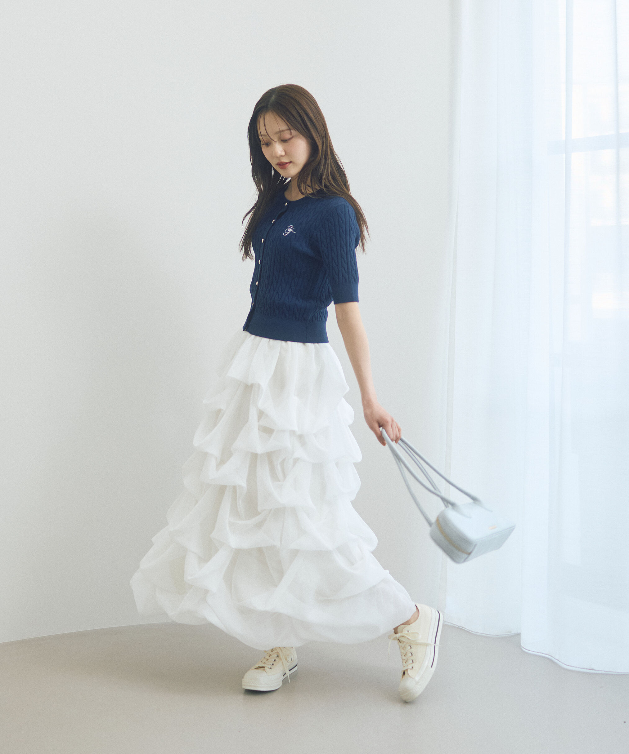 PROPORTION BODY DRESSING「＜山内ともなさんコラボ＞タックバルーンスカート」|スカート|