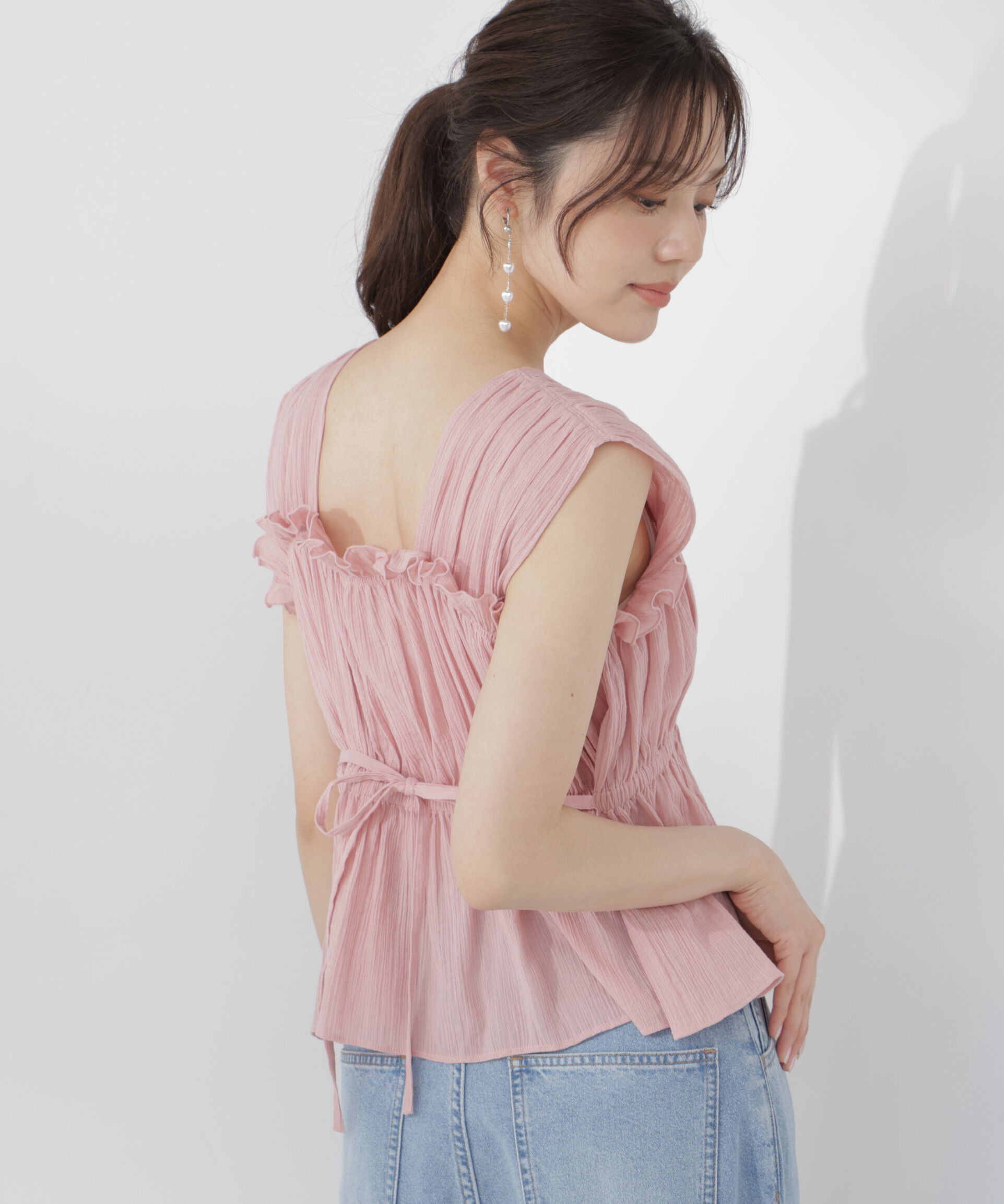 PROPORTION BODY DRESSING「ギャザーブラウス」|シャツ・ブラウス|