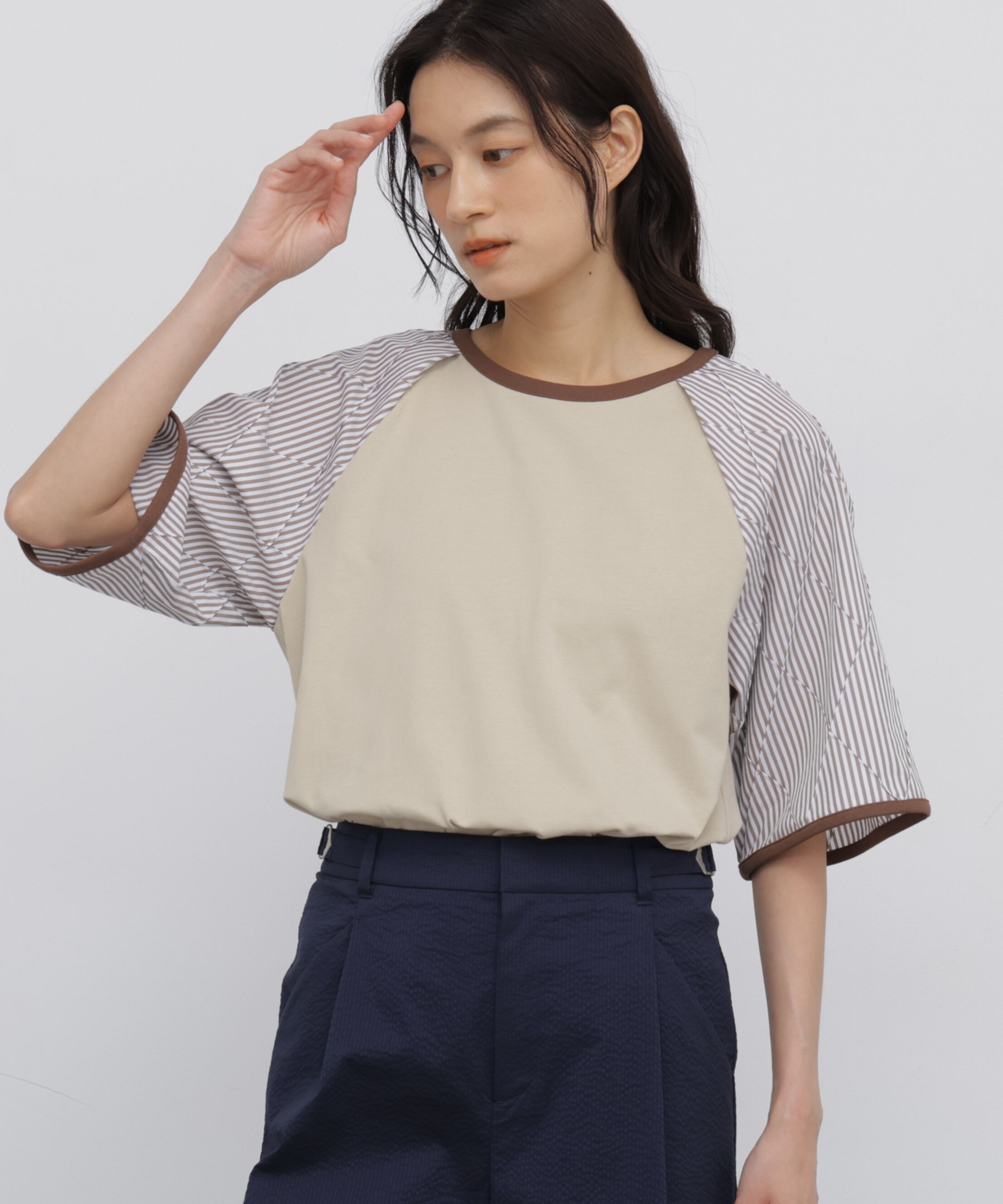  「◆ラグランスリーブリンガーＴシャツ」|Tシャツ・カットソー|