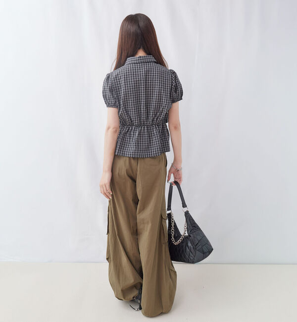 archives「チェックランダムシャーリングシャツブラウス」|シャツ・ブラウス|