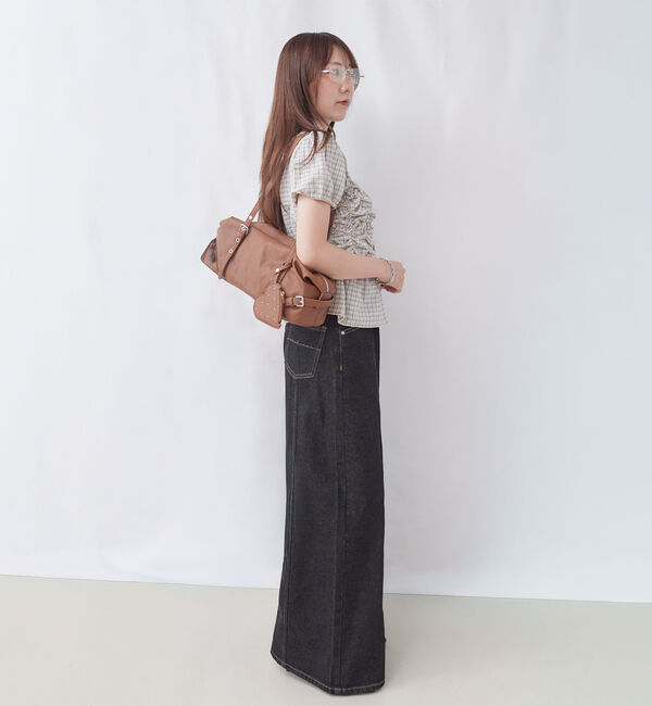 archives「チェックランダムシャーリングシャツブラウス」|シャツ・ブラウス|