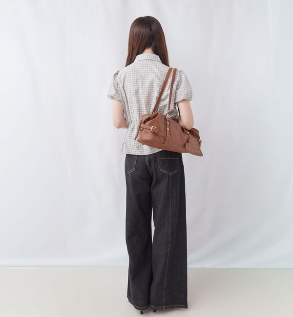 archives「チェックランダムシャーリングシャツブラウス」|シャツ・ブラウス|