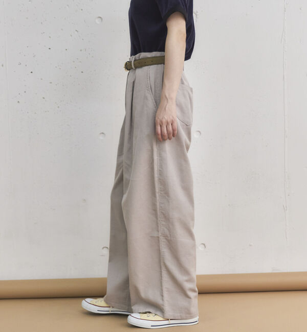 Doux archives「コーデュロイタックパンツ」|チノ|