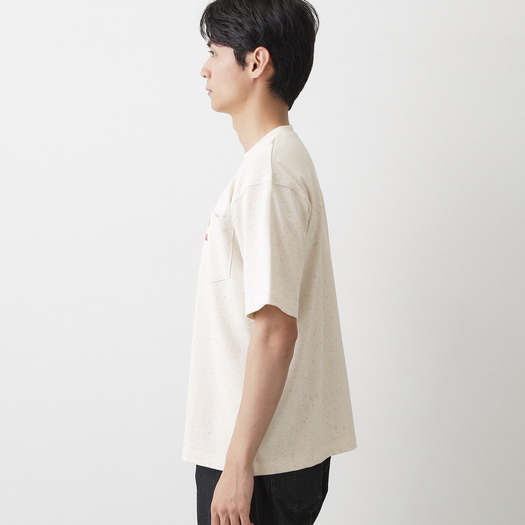 Dessin「カラーネップ ポケットTシャツ」|Tシャツ・カットソー|