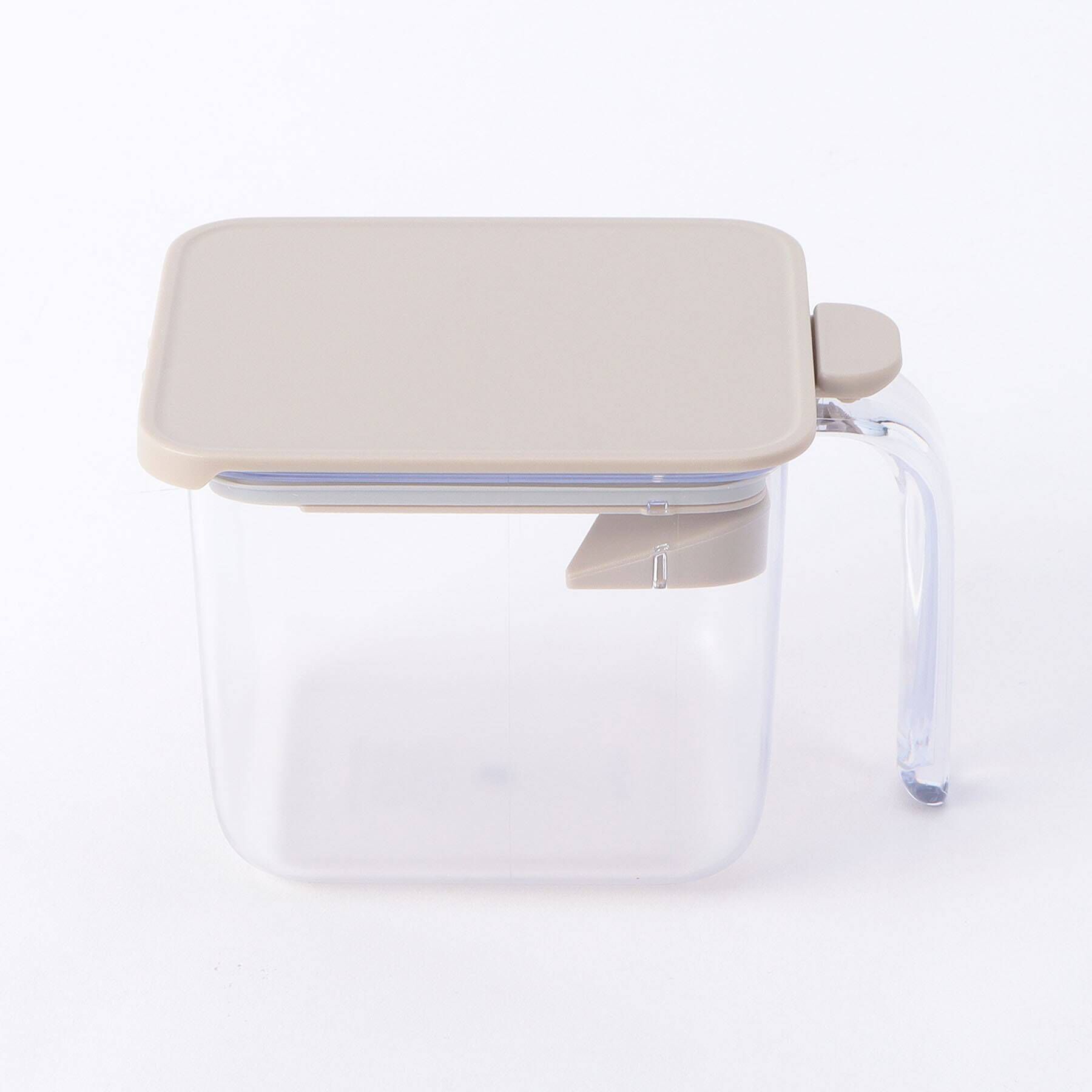212 KITCHEN STORE「調味料ポット ワイド グレージュ ＜marna マーナ＞」|食器・キッチングッズ|