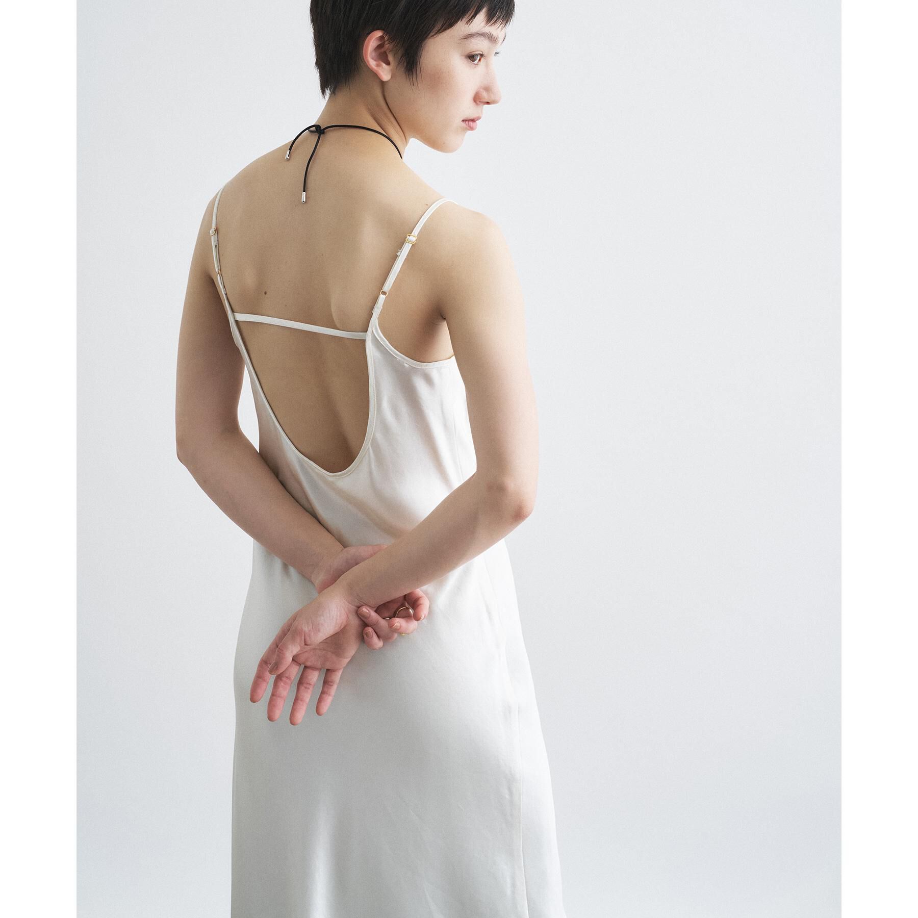 CODE A「satin cami dress」|ワンピース|