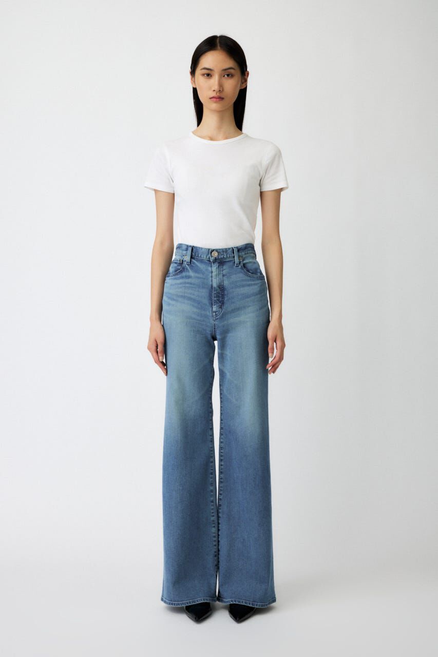 MOUSSY「ADVANCED LONG LEG フレア」|デニム|