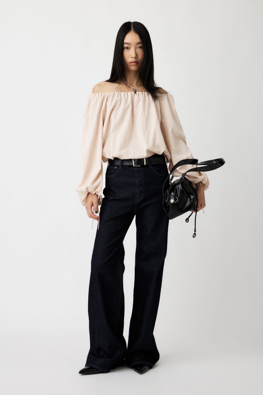 MOUSSY「ADVANCED LONG LEG フレア」|デニム|