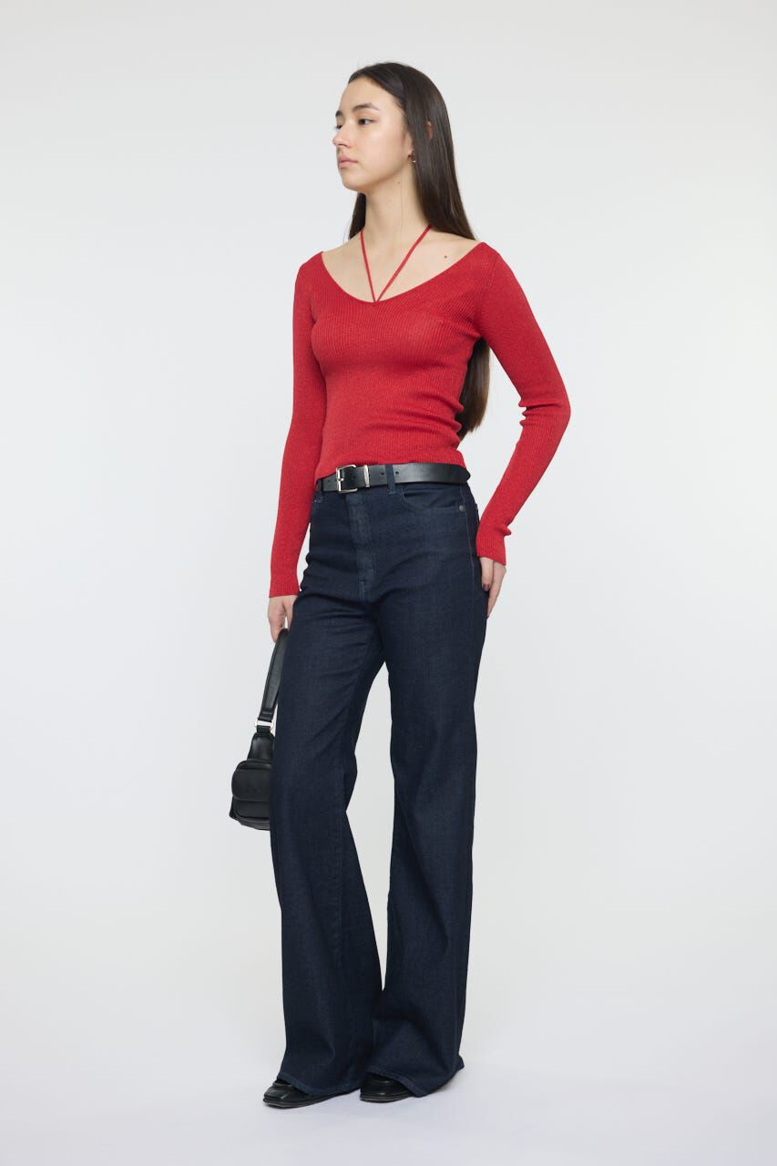 MOUSSY「ADVANCED LONG LEG フレア」|デニム|