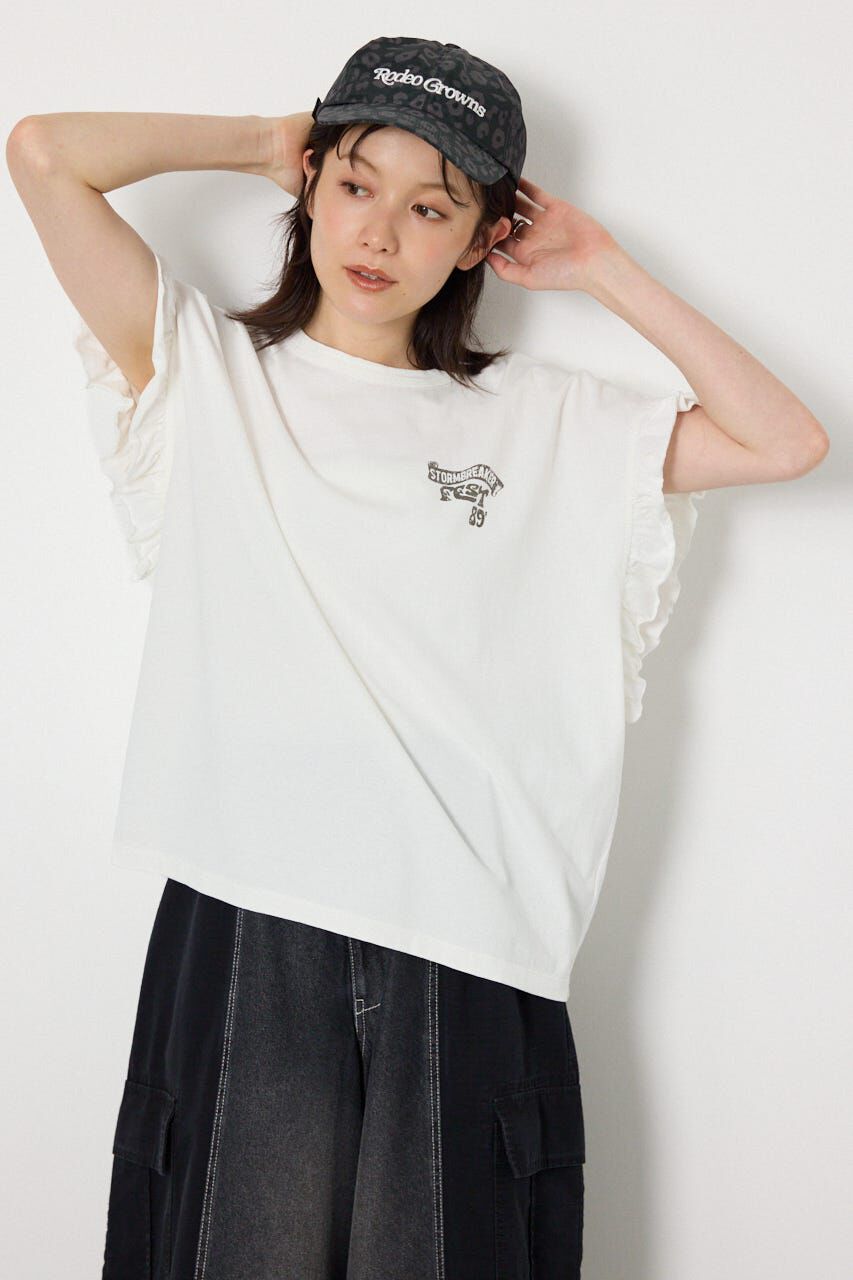 RODEO CROWNS「Vintage アソートフリル Tシャツ」|Tシャツ・カットソー|