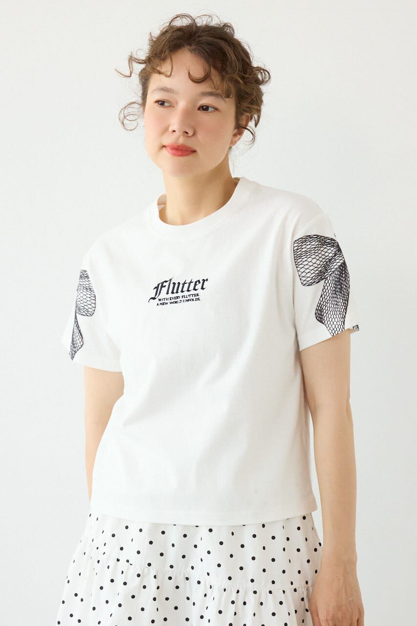RODEO CROWNS「Ribon&times;Butterfly TEE」|Tシャツ・カットソー|
