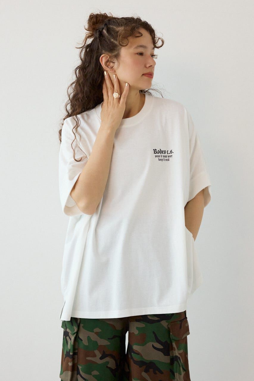 RODEO CROWNS「OE LOGO ドルマントップス」|Tシャツ・カットソー|