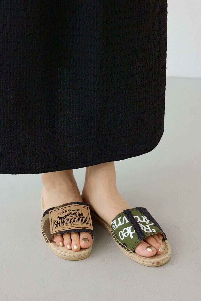 RODEO CROWNS「DENIM JUTE SANDAL」|その他|