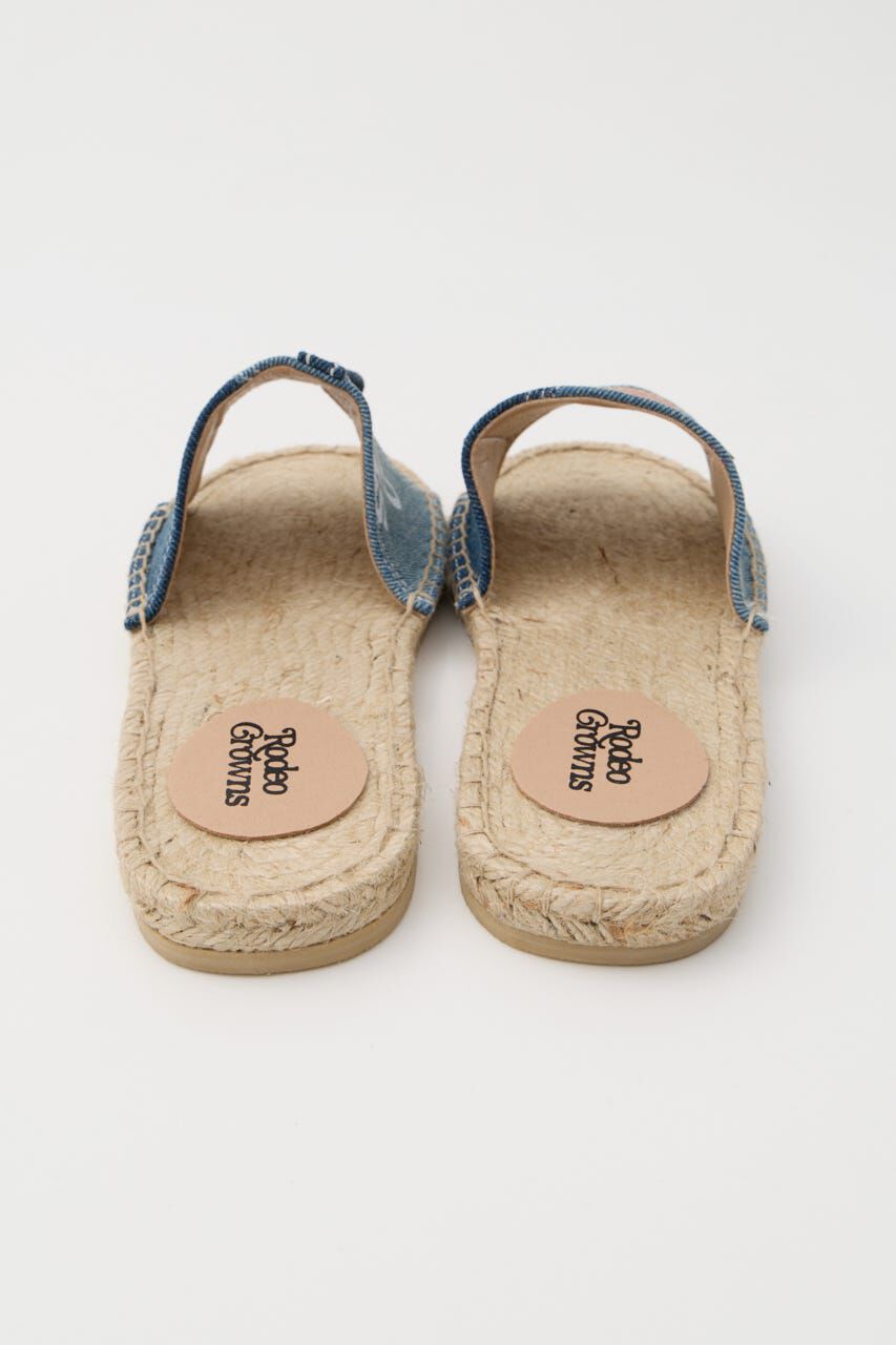 RODEO CROWNS「DENIM JUTE SANDAL」|その他|