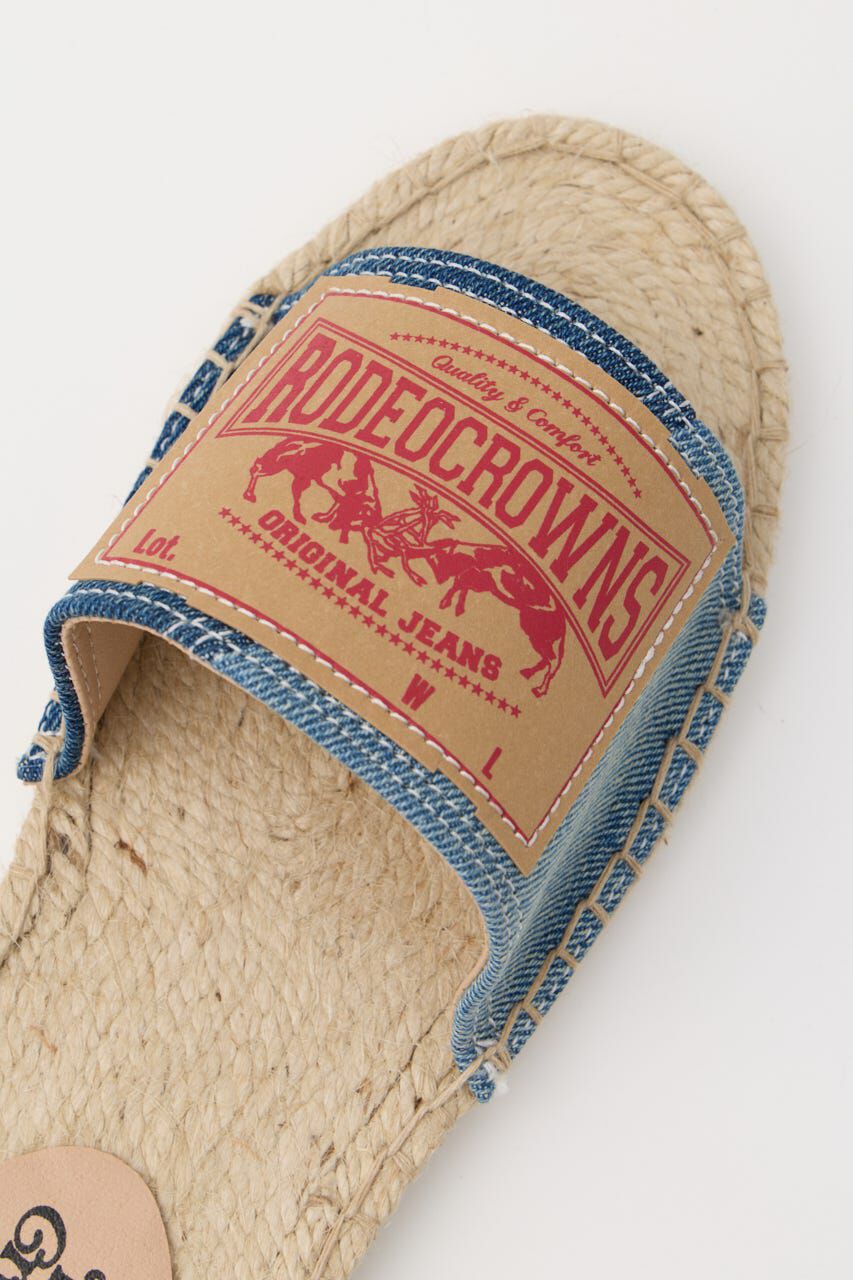 RODEO CROWNS「DENIM JUTE SANDAL」|その他|