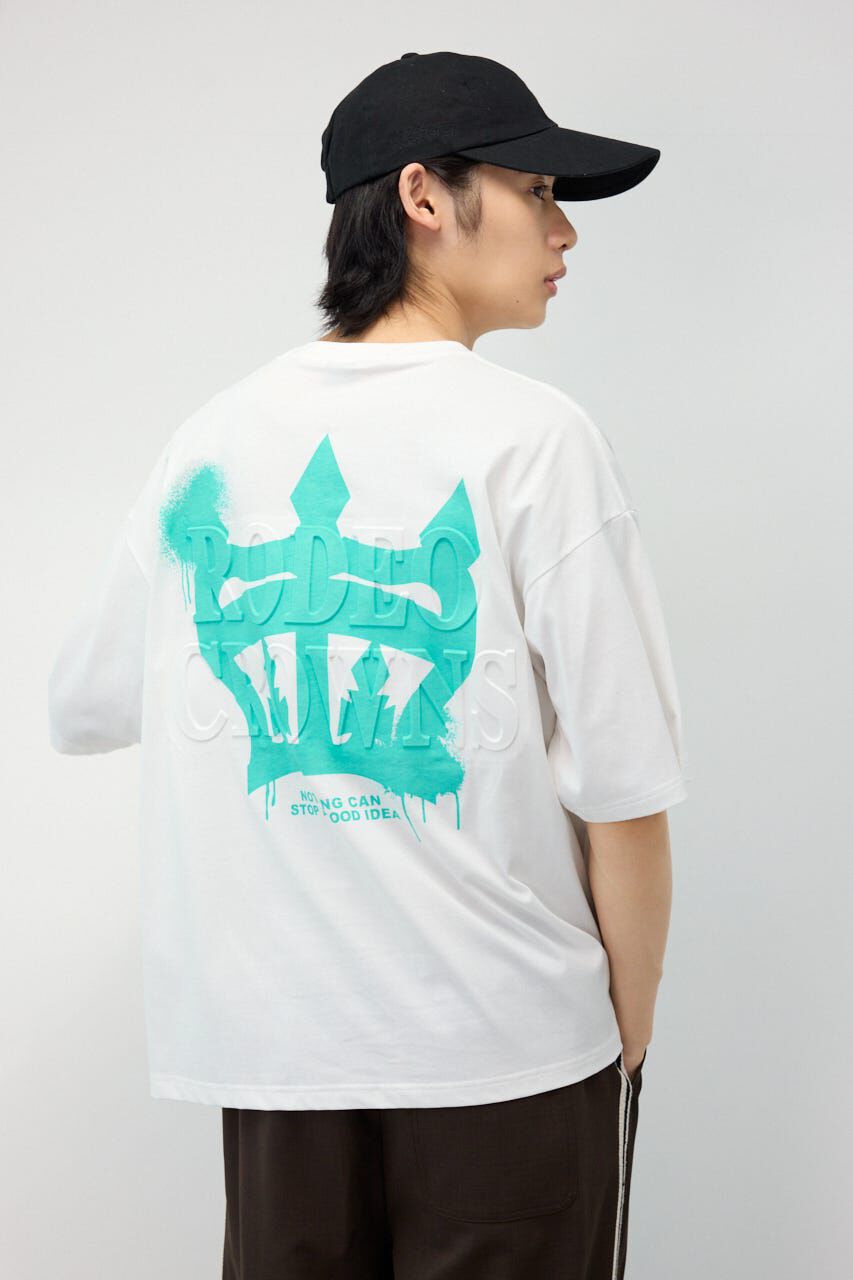 RODEO CROWNS「メンズ MASTER PROTECT ロゴTシャツ」|Tシャツ・カットソー|O/WHT1
