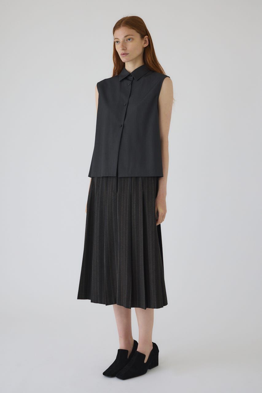 RIM.ARK 「Cut off pleats SK」|スカート|