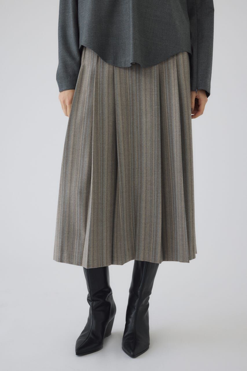 RIM.ARK 「Cut off pleats SK」|スカート|