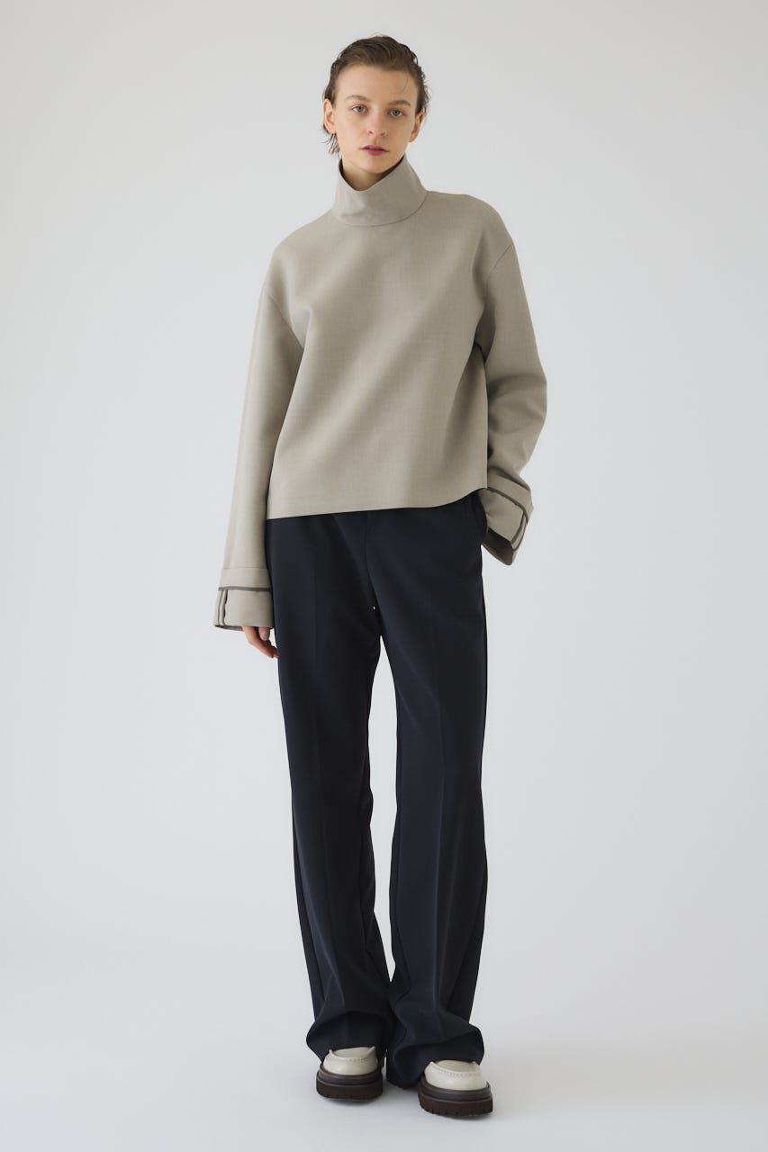 RIM.ARK 「Cuffed sleeve PO」|シャツ・ブラウス|L/BEG1