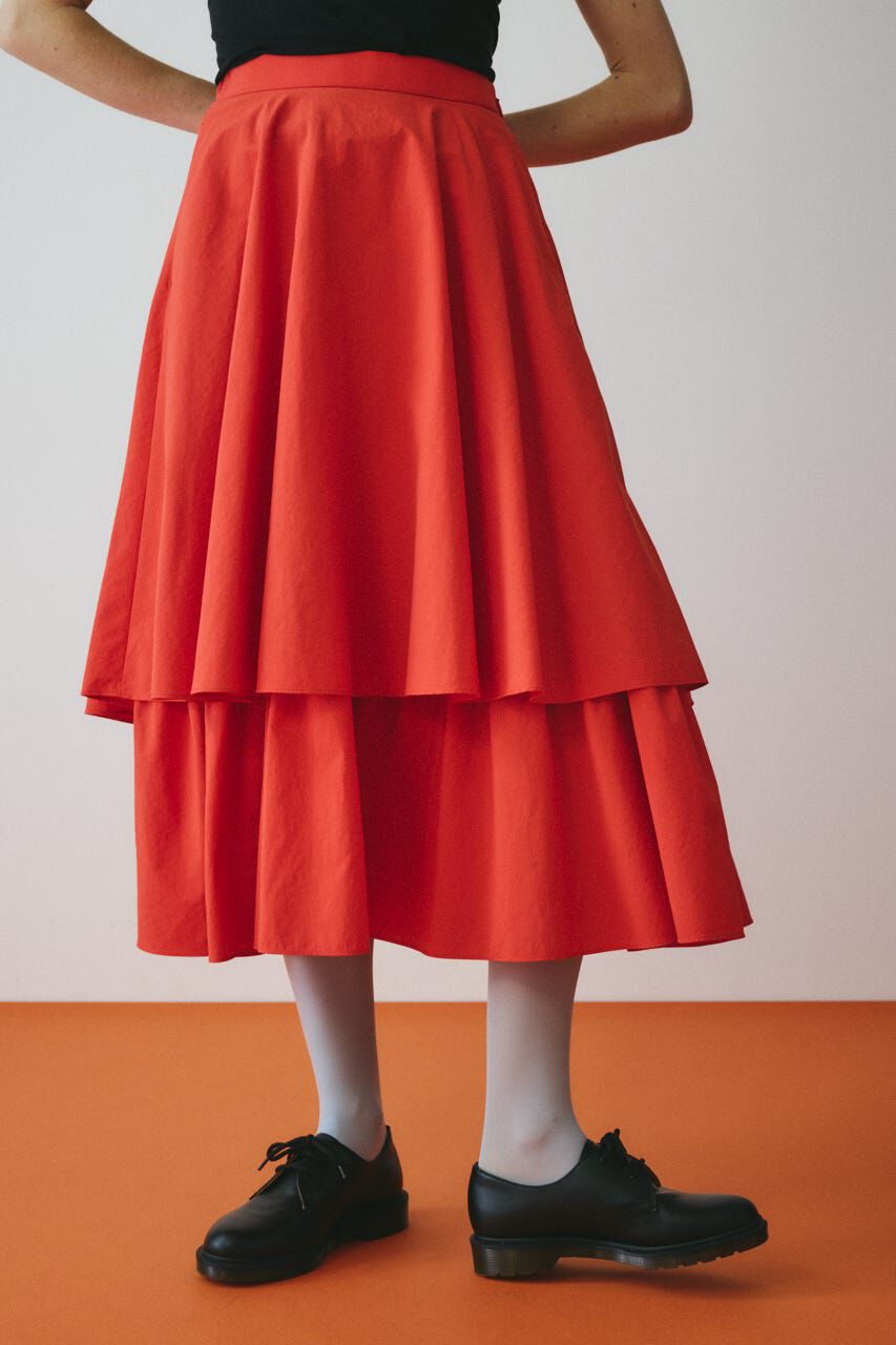 HeRIN.CYE「Double hem skirt」|スカート|