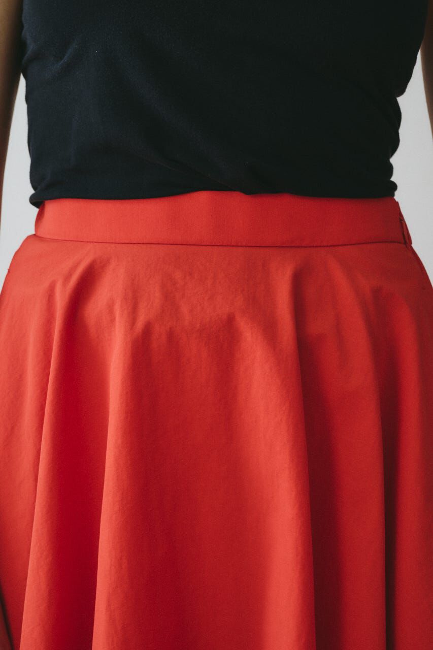 HeRIN.CYE「Double hem skirt」|スカート|