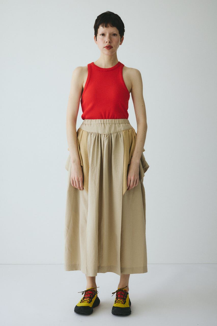 HeRIN.CYE「Volume gather skirt」|スカート|