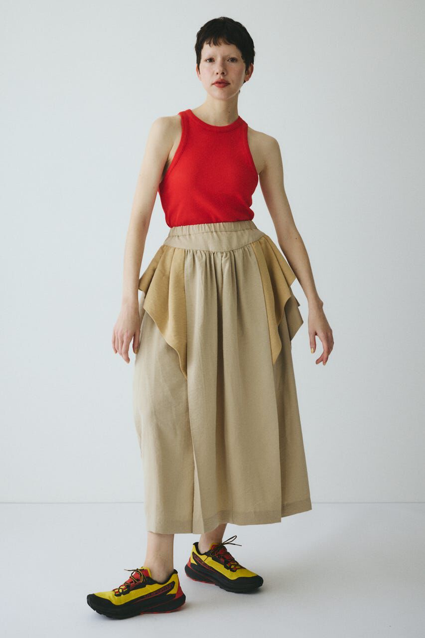 HeRIN.CYE「Volume gather skirt」|スカート|