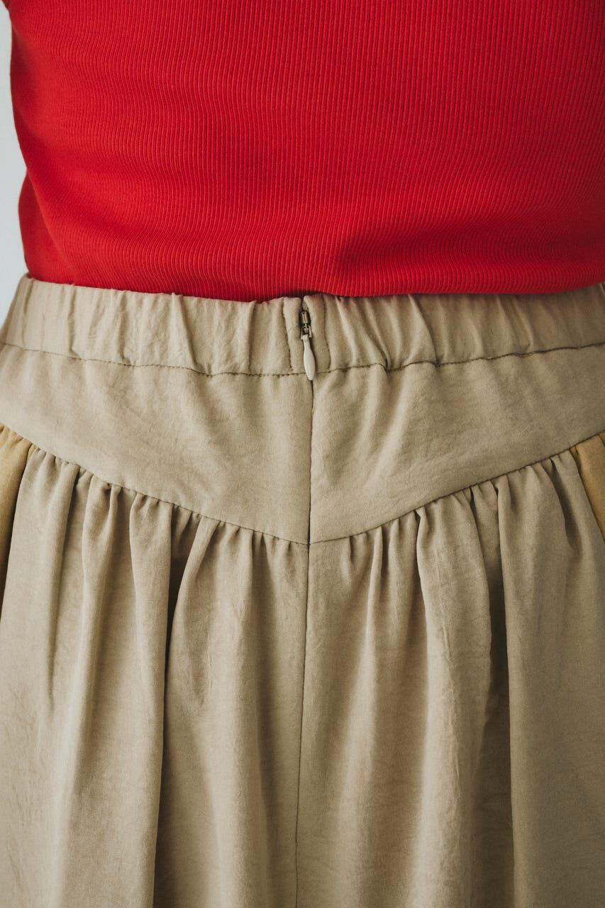 HeRIN.CYE「Volume gather skirt」|スカート|