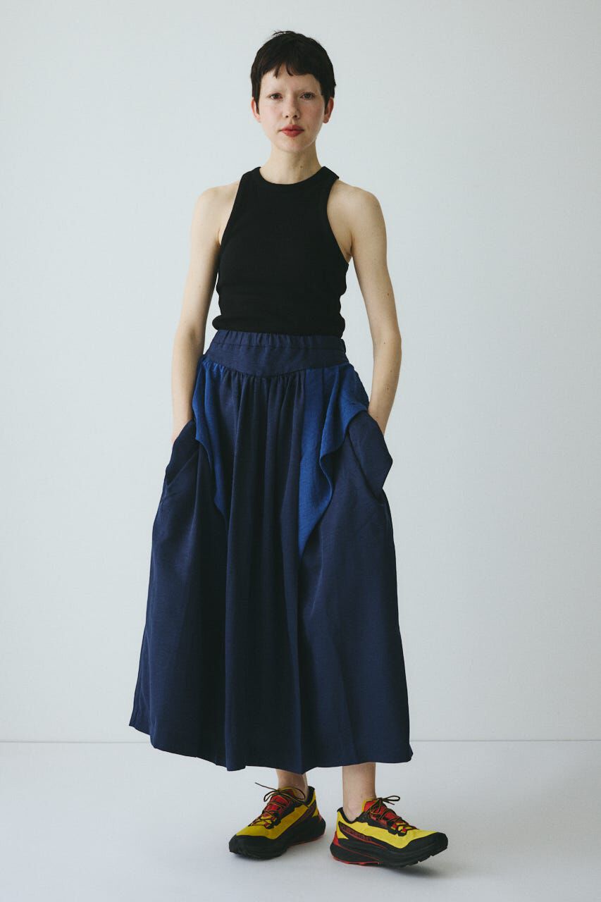 HeRIN.CYE「Volume gather skirt」|スカート|
