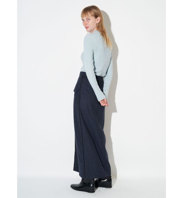 ELENDEEK「PIPING WRAP SK」|スカート|